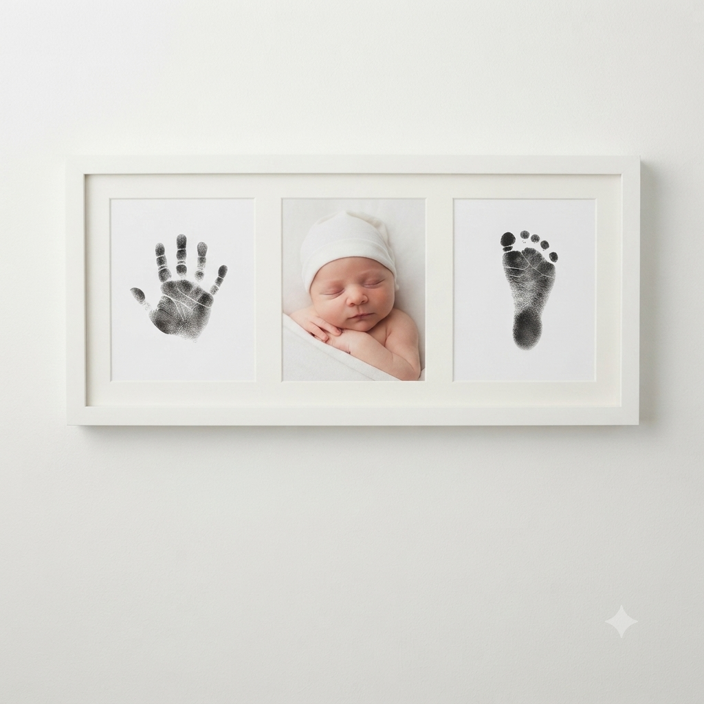 Inkless Paw & Baby Footprint Kit