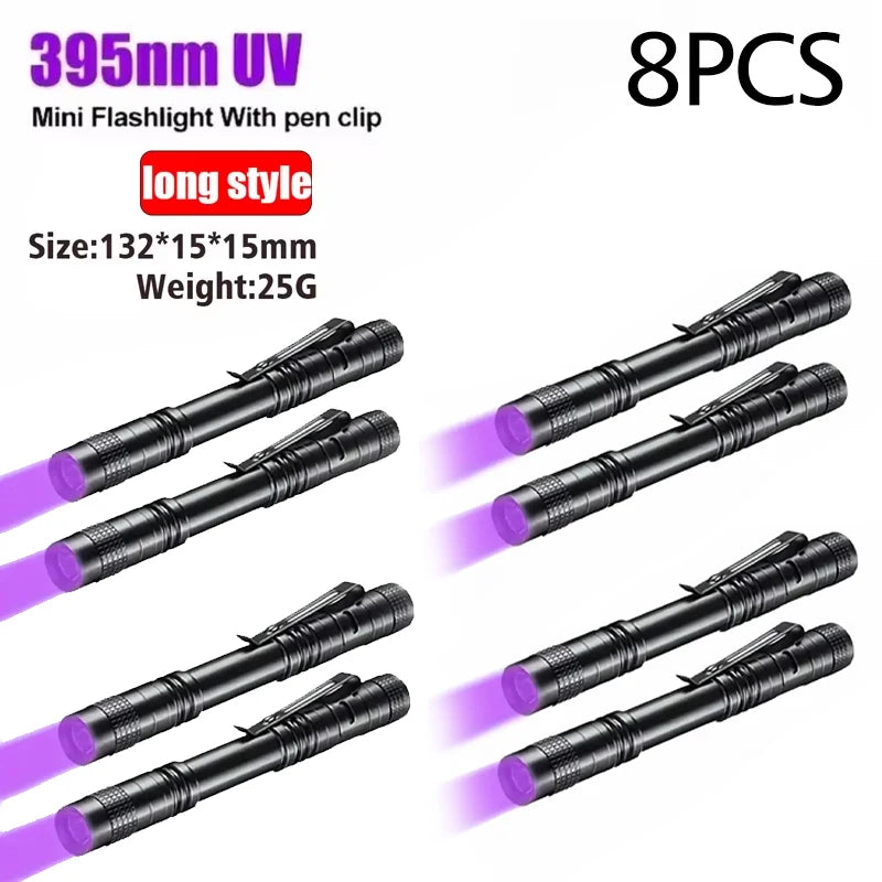 UV Blacklight Flashlight 395nm – Pet Stain & Scorpion Detector
