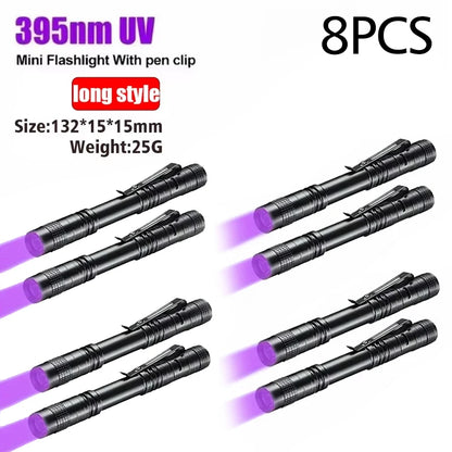 UV Blacklight Flashlight 395nm – Pet Stain & Scorpion Detector