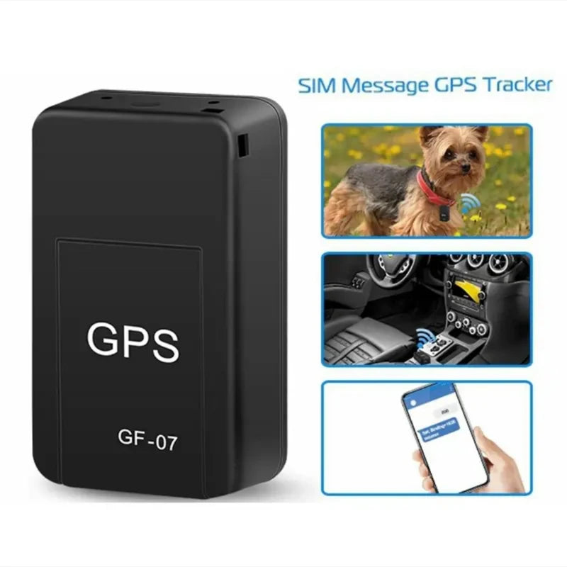 Motorcycle Car GPS Tracker GF07 Mini Tracking Locator Magnetic Vehicle Tracker Locator for Pets Child Elderly GPS Position App