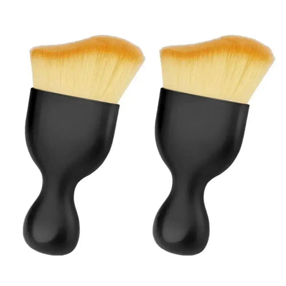 2 Pcs Car Interior Dust Sweeping Soft Brush Car Washing Tool Keyboard Gap Car Dust Brush Out Trend Cleaning Brush