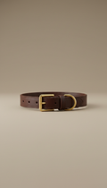 Collier cuir espresso Milano
