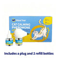 Wavetree Cat Calming Diffuser Kit (60-Day Supply) - Starter Kit + 1 Refill | Helps Support Cats with Stress, Urine Marking, Scratching, Excessive Meowing & Multi-Cat Stress | Results May Vary | Dealsforyoudays