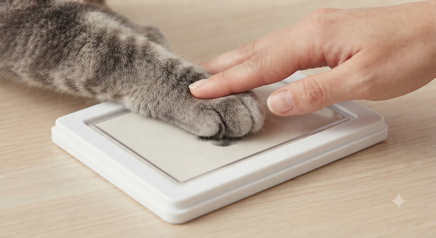 Inkless Paw & Baby Footprint Kit