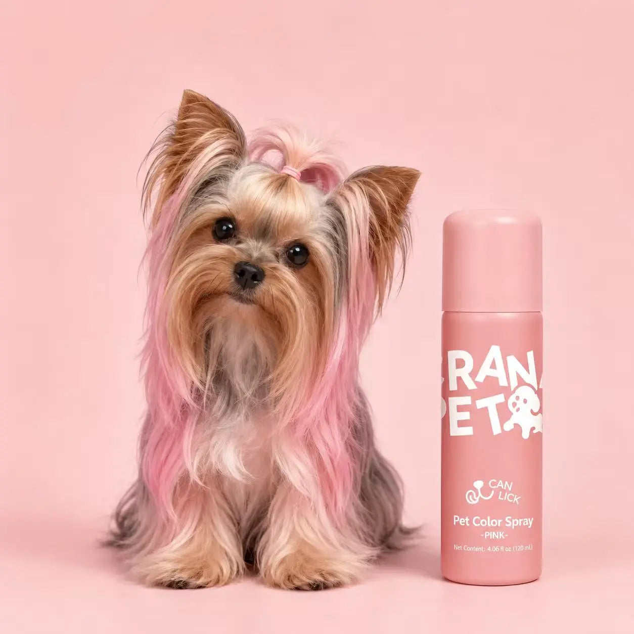 Crane Lunexis Pet Hair Color Spray Can - Dog & Cat Grooming Coating Agent, Safe, Non-Toxic, Easy Application, Easily Removed via Shampoo Wash-Off, Ideal for Festivals, Halloween