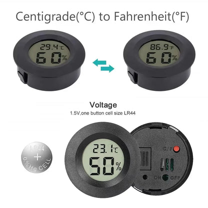 Digital LCD Thermometer & Humidity Meter