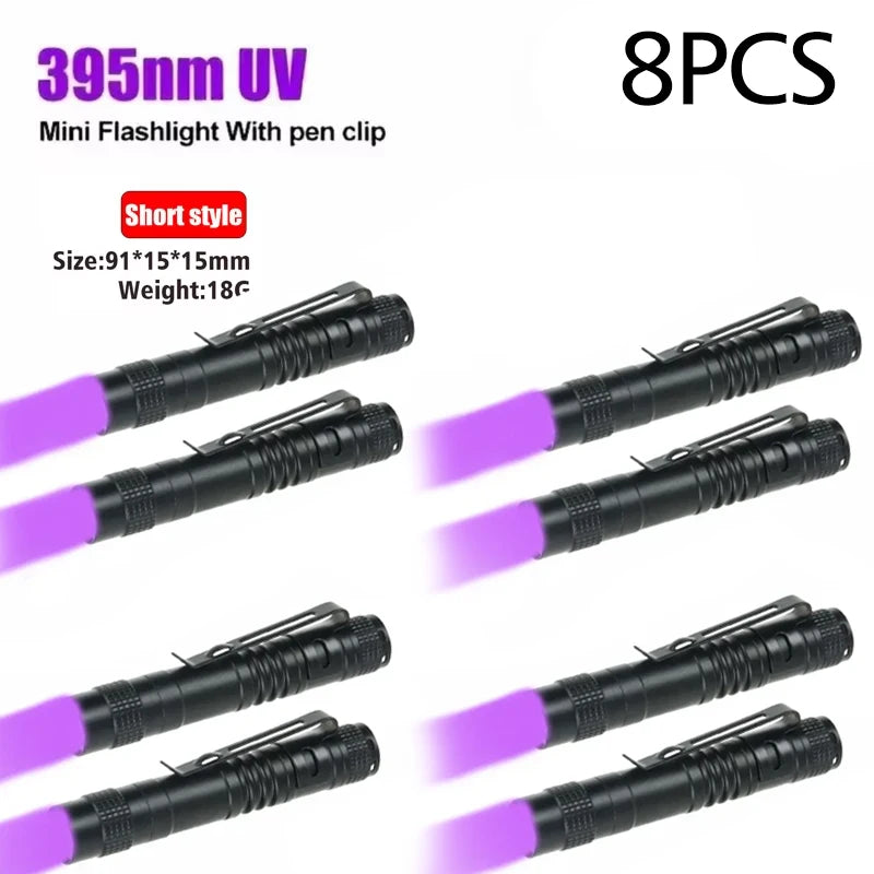 UV Blacklight Flashlight 395nm – Pet Stain & Scorpion Detector
