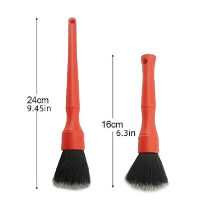 2 Pcs Car Interior Dust Sweeping Soft Brush Car Washing Tool Keyboard Gap Car Dust Brush Out Trend Cleaning Brush