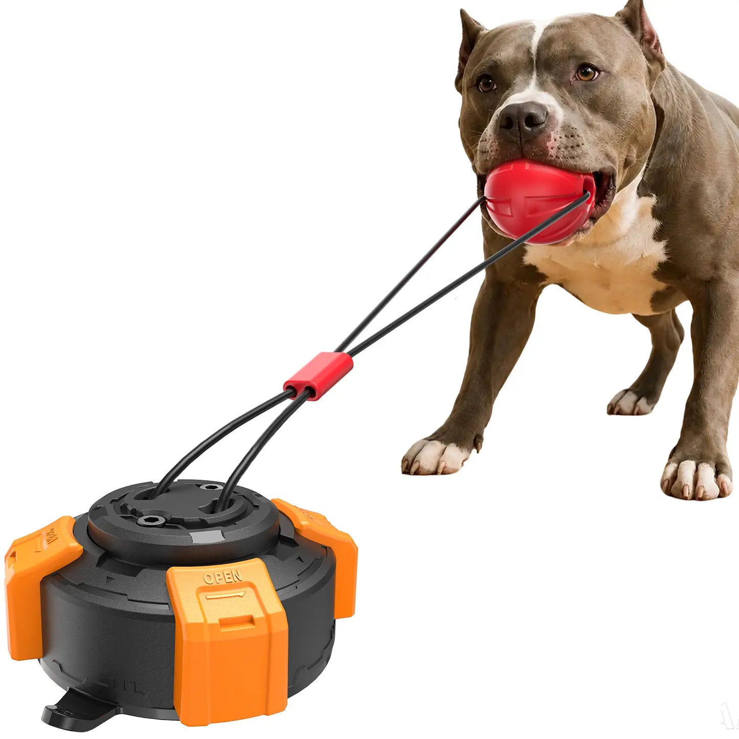 KADTC Suction Cup Dog Tug Toy for Aggressive Chewers, Medium &Large Breeds