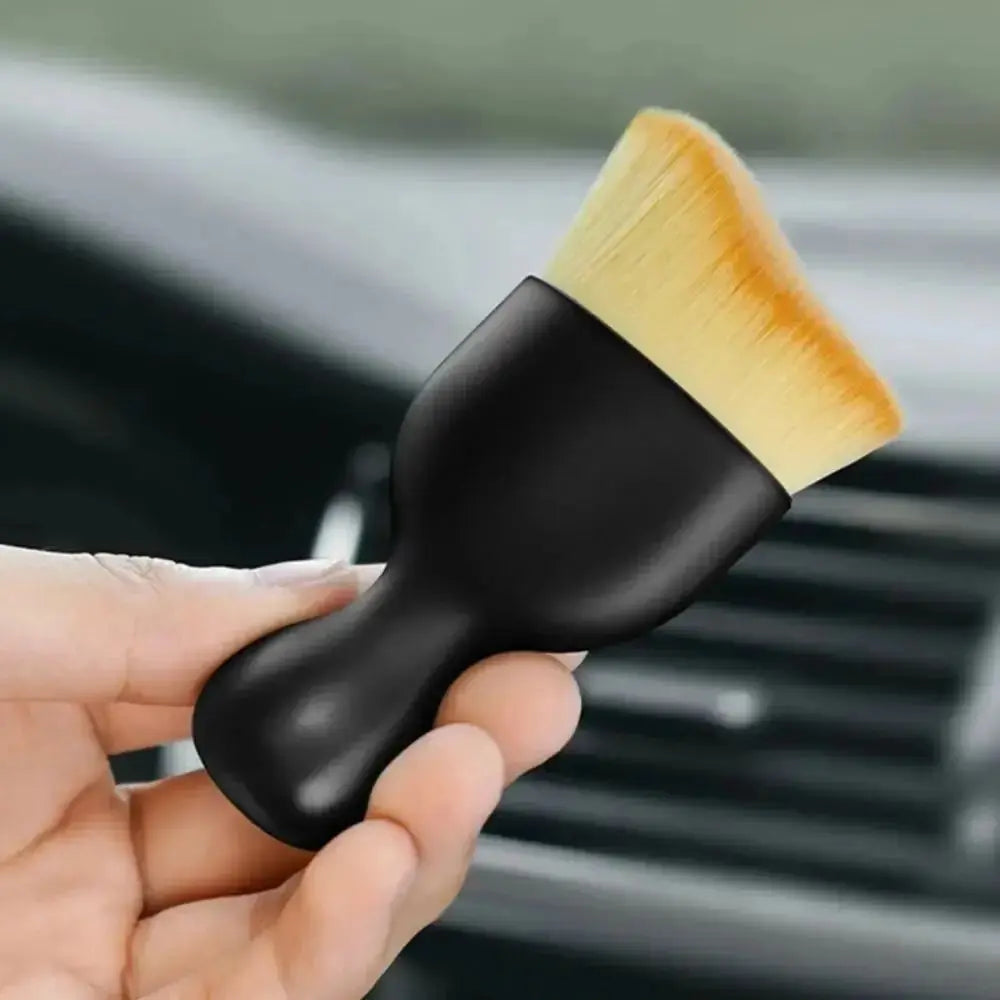 2 Pcs Car Interior Dust Sweeping Soft Brush Car Washing Tool Keyboard Gap Car Dust Brush Out Trend Cleaning Brush
