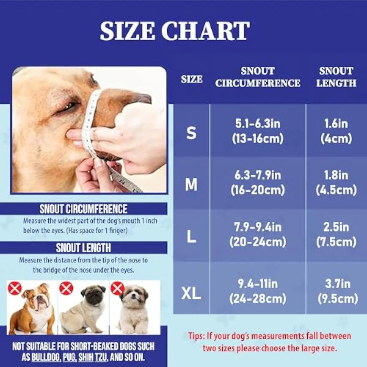 Dog Muzzle for Varies Dogs - Air Mesh Muzzle for Varies Sized Dog | Adjustable No Bark Dogs Muzzles for Scavenging Licking & Chewing | Prevent Biting |,Back to School