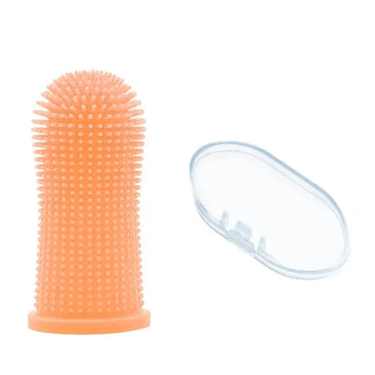 Silicone Finger Toothbrush for Dogs & Cats