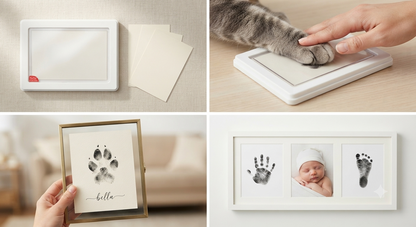 Inkless Paw & Baby Footprint Kit