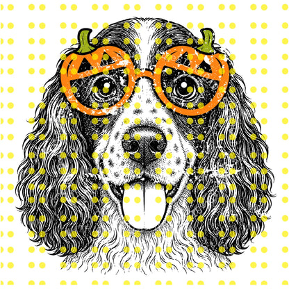 Custom 50+ Dog Breeds Halloween Sweatshirt, Funny Spooky Puppy Graphic Tee, Trick-Or-Treat Dog Tee, Cute Halloween Dog Lover T-Shirt, Unisex Sweaters, Ash Grey Color - AL