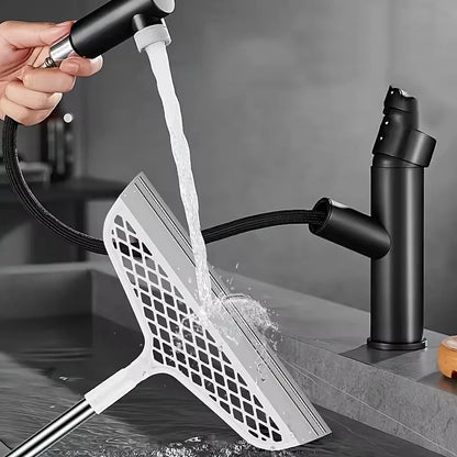 Silicone Scraper Broom & Floor Wiper