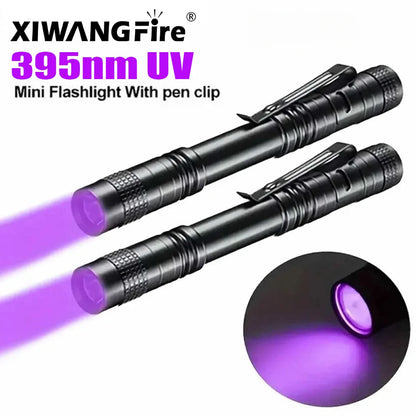 UV Blacklight Flashlight 395nm – Pet Stain & Scorpion Detector
