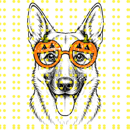 Custom 50+ Dog Breeds Halloween Sweatshirt, Funny Spooky Puppy Graphic Tee, Trick-Or-Treat Dog Tee, Cute Halloween Dog Lover T-Shirt, Unisex Sweaters, Ash Grey Color - AL